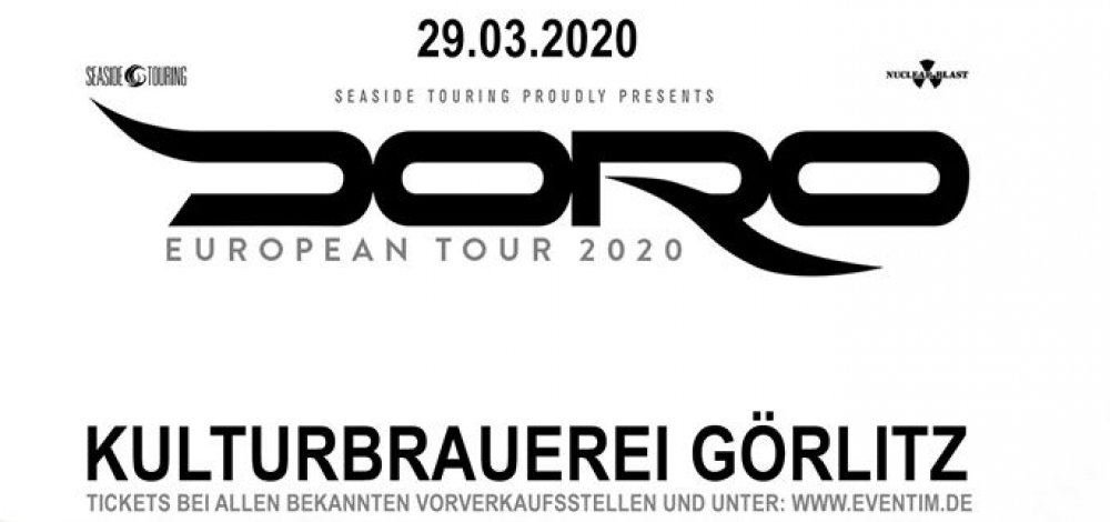 Doro - European Tour 2020